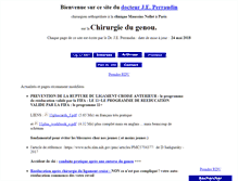 Tablet Screenshot of docteurperraudin.com